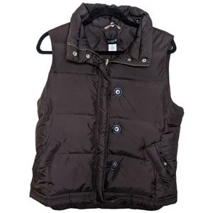 J. Crew Women's Brown Puffer Vest